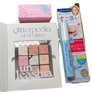 Glitterpedia All of Glitter Eyeshadow Palette Makeup Bundle